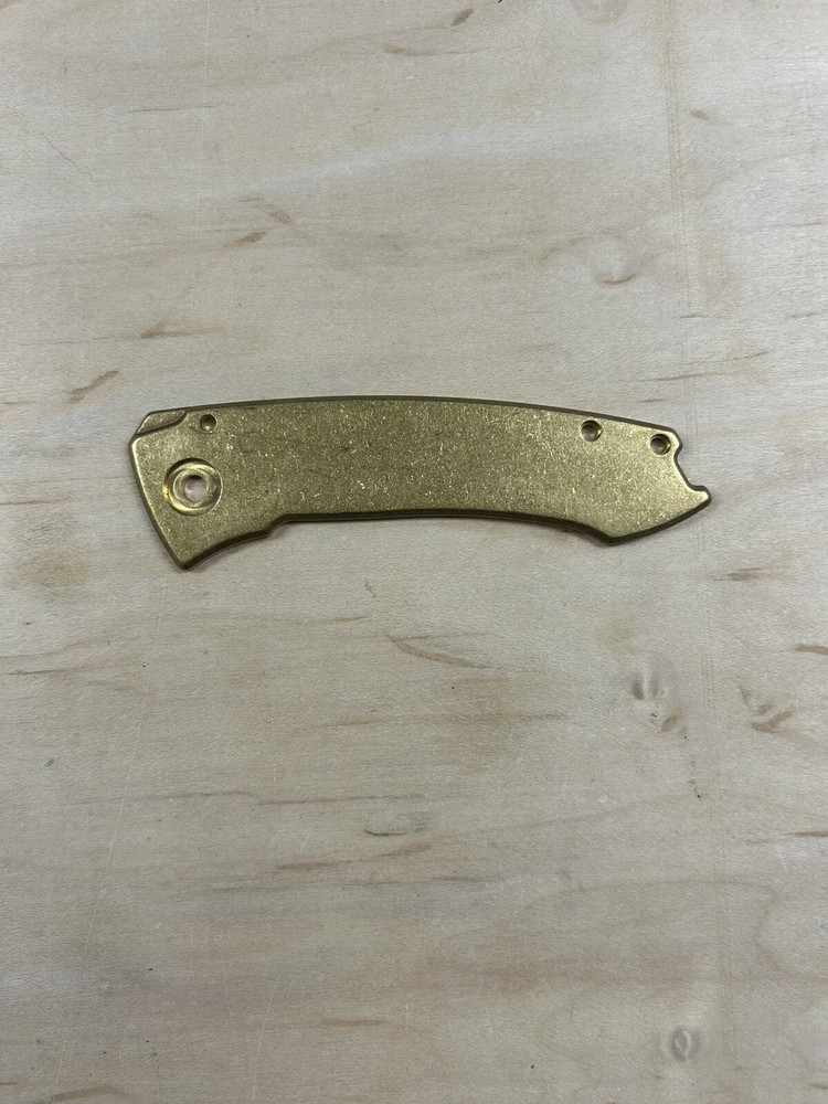 Scikio Custom CRKT Tuna 2520 Brass Front Handle Scale