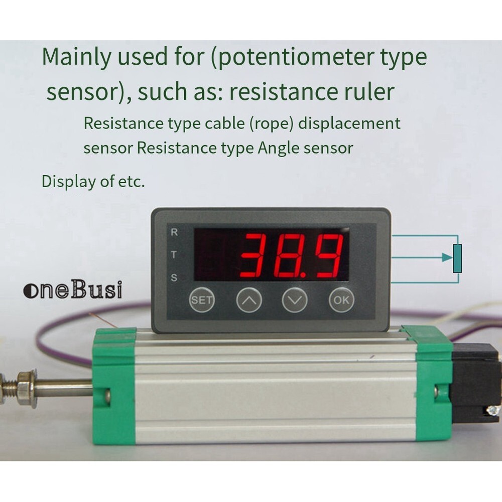 Diverse Application Digital Display with RS485 Communication Capabilities