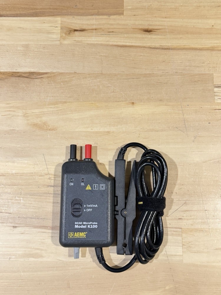 AEMC MODEL K100 DC/AC MICROPROBE (TESTED) NEW / SHIPS FAST