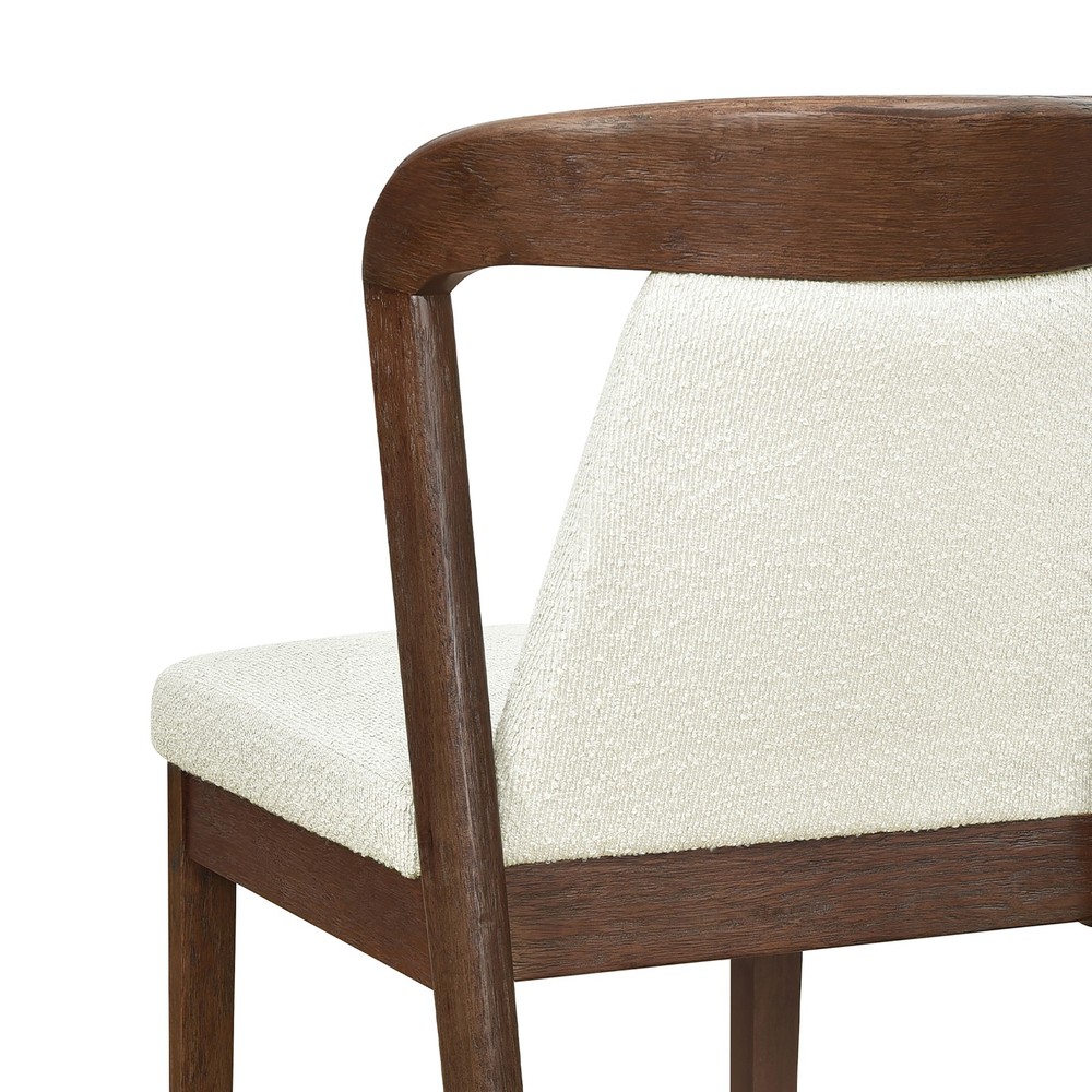 Upholstered Backrest Armless Dining Chairs