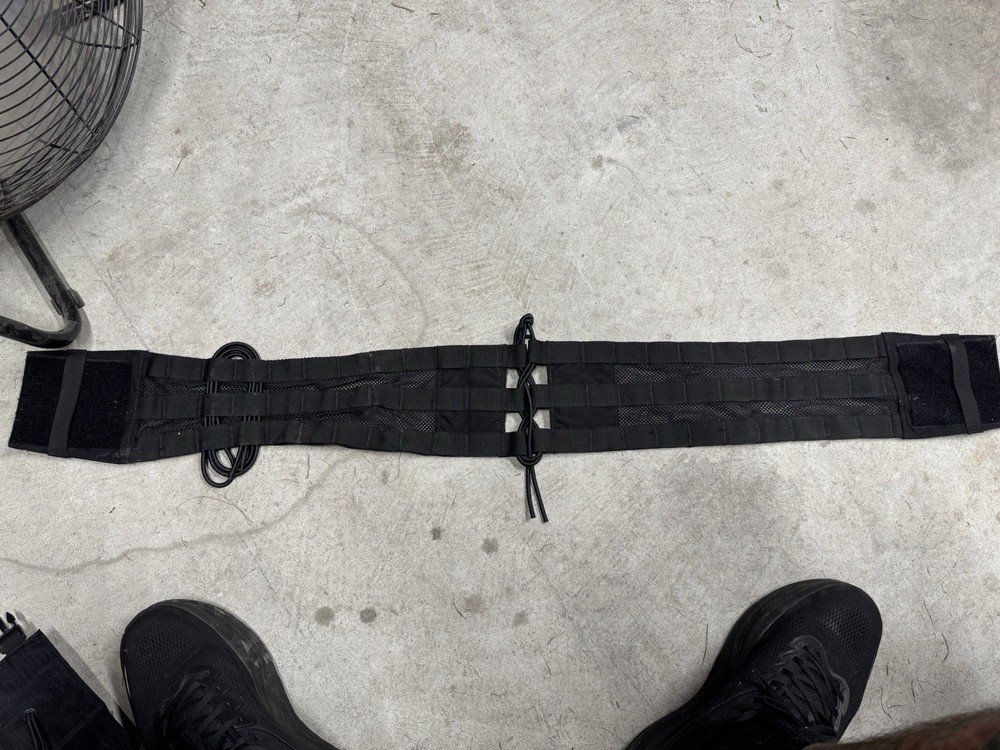 LBX Mesh Cummerbund Black. One Size Fits All