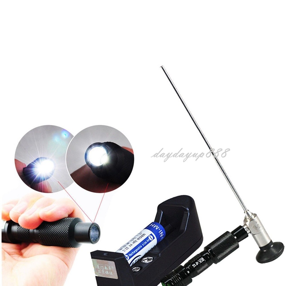 Handheld Portable 10W LED Fiber Optic Cold Light Source for Endoscope Use