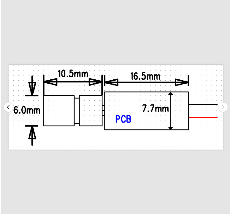 Mini 450nm 5mw Blue Dot light Laser Diode Module