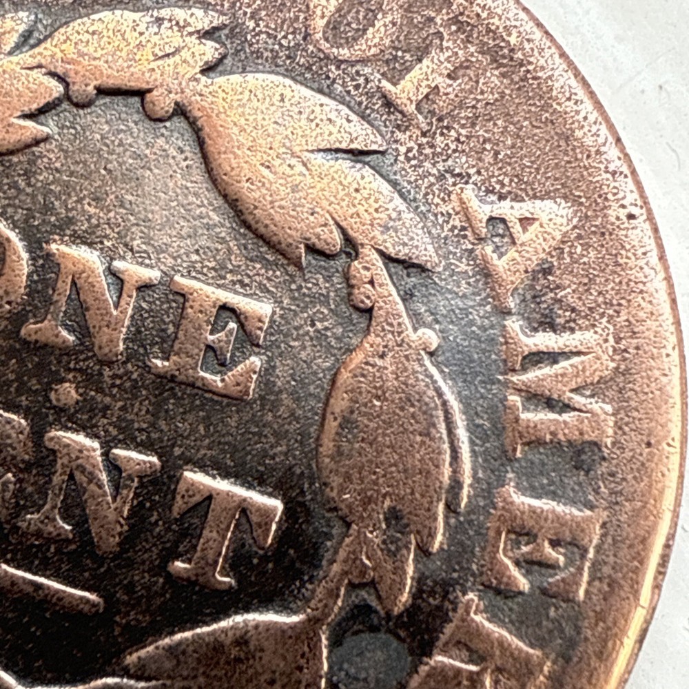 1831 Coronet Head Large Cent Coin 1 Penny