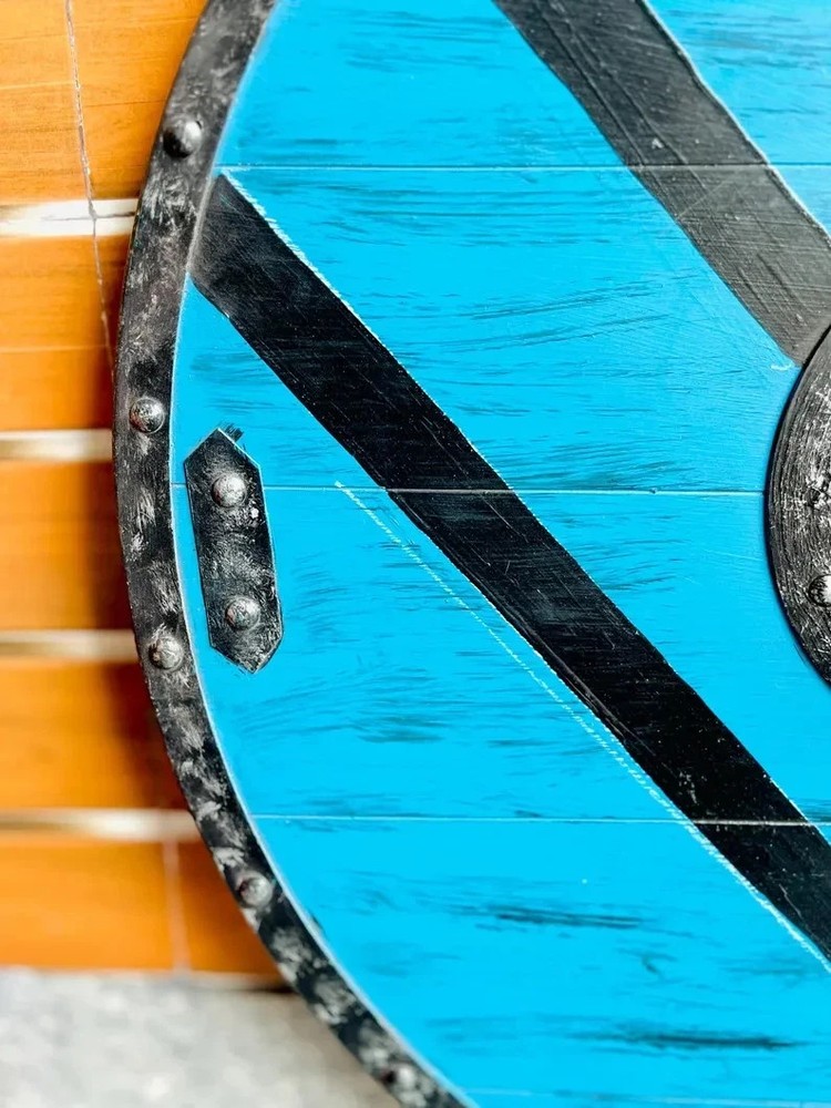 Authentic Medieval Viking Shield Battle Ready - Hand Painted & Functional