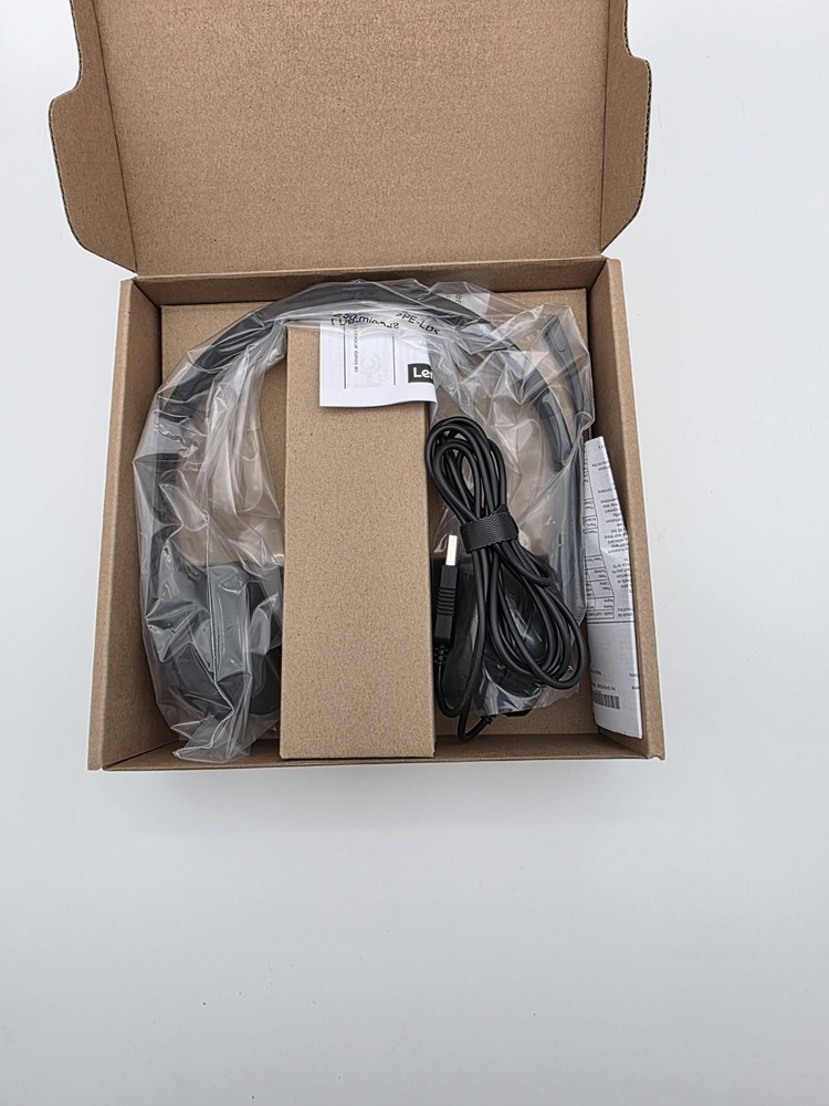 Lenovo 100 Stereo USB Wired Headset