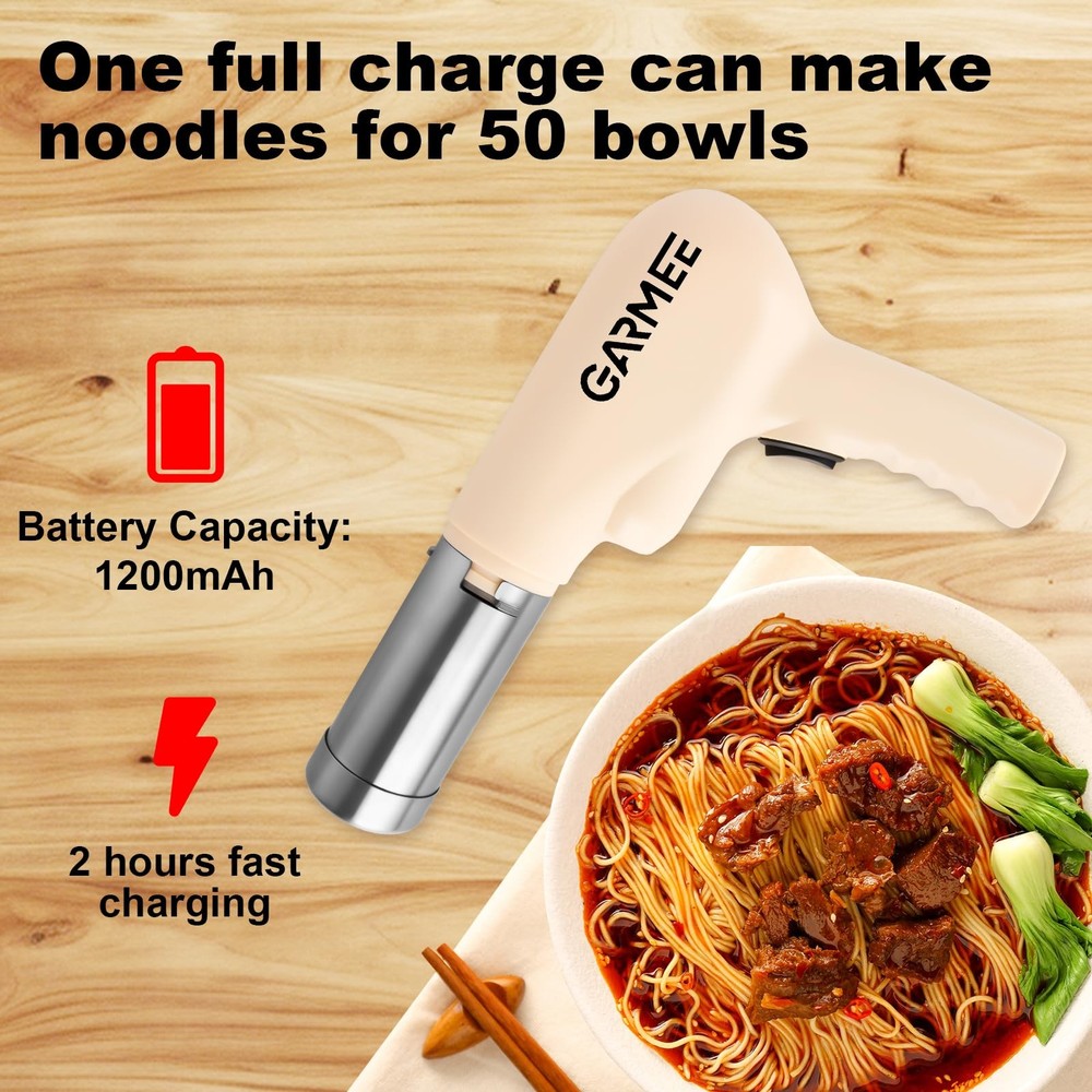 Electric Pasta Maker Machine Noodle Maker - Automatic Spaghetti Maker Pasta R...
