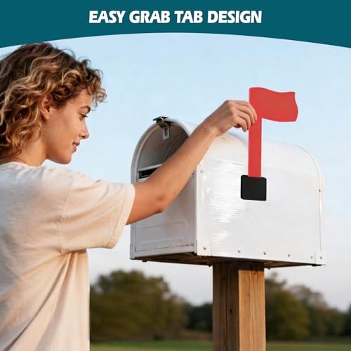 Universal Mailbox Flag Replacement Kit for Post Mount & Wall Mount Mailboxes, 1