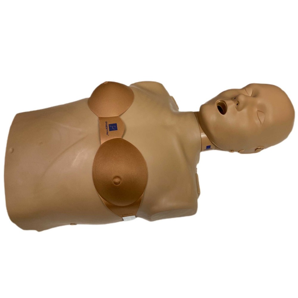 PRESTAN Chest Accessory 4-Pack, Dark Skin Tone