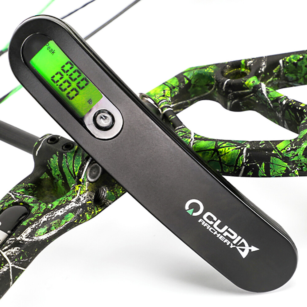 0-110lbs Archery Tool Bow Scale Draw Weight Compound Recurve Bow Peak
