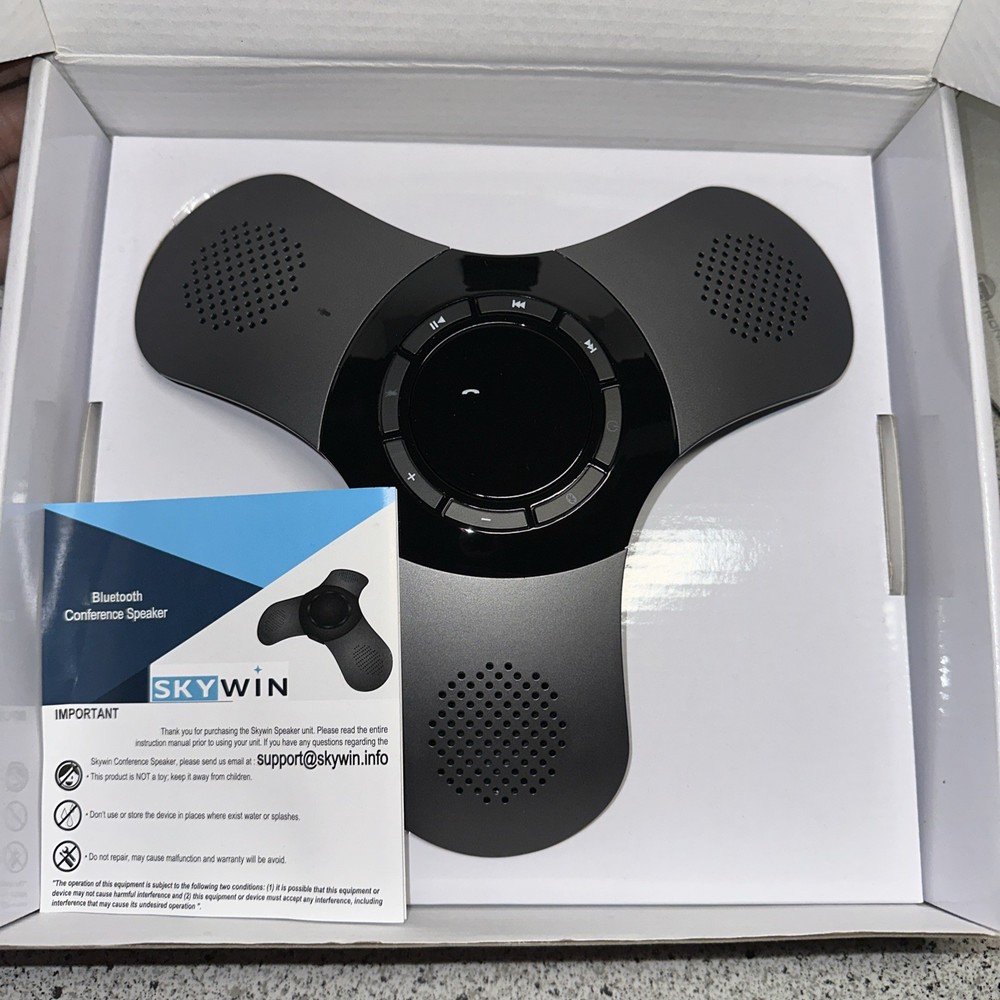 SkyWin Conference Speaker Phone. Bluetooth Conference Speaker