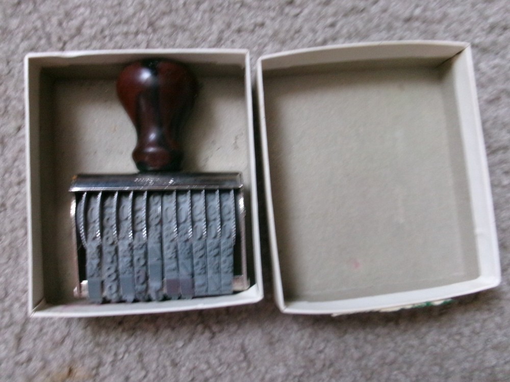 Vintageb Crown No.2 Ten Band Numberer