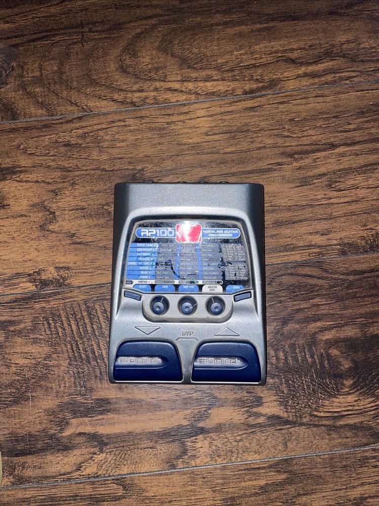 Digitech RP100 Modeling Guitar Multi Effects Processor Electric For Parts Only