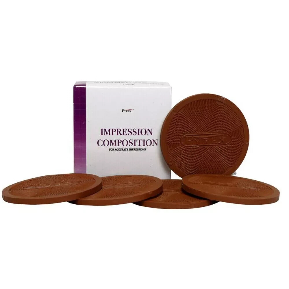 Pyrax Impression Composition Impression Compound Box of 5 Dental
