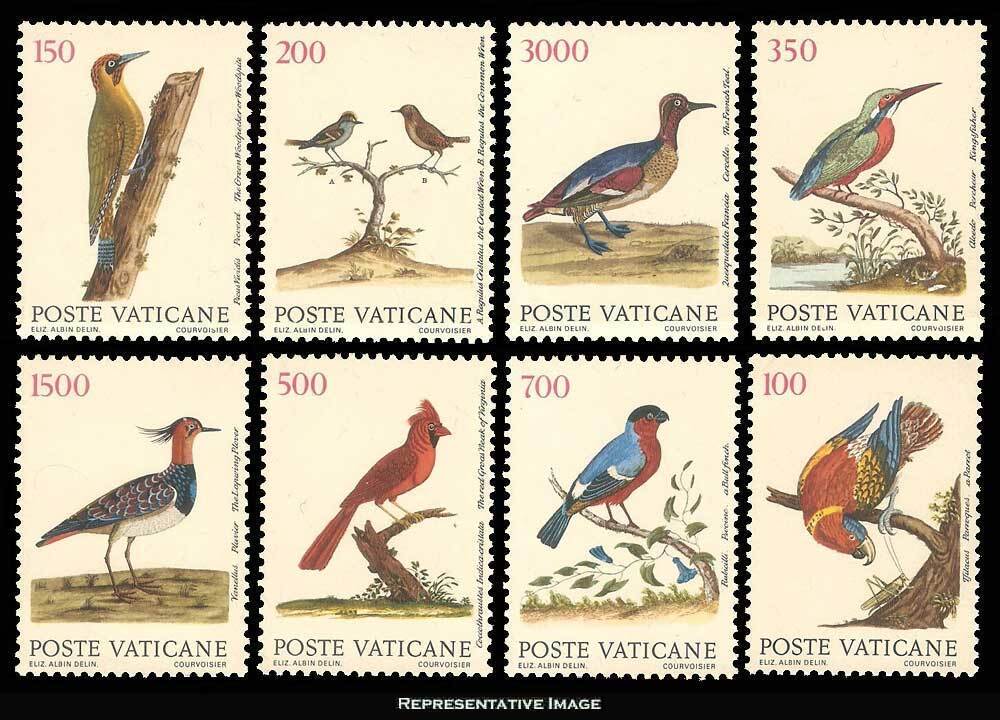 Vatican City Scott 830-837 Mint never hinged.