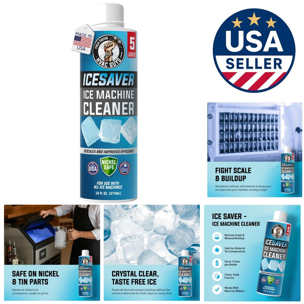 Unscented 16oz Ice Machine Cleaner - Effective Scale and Mineral Removal