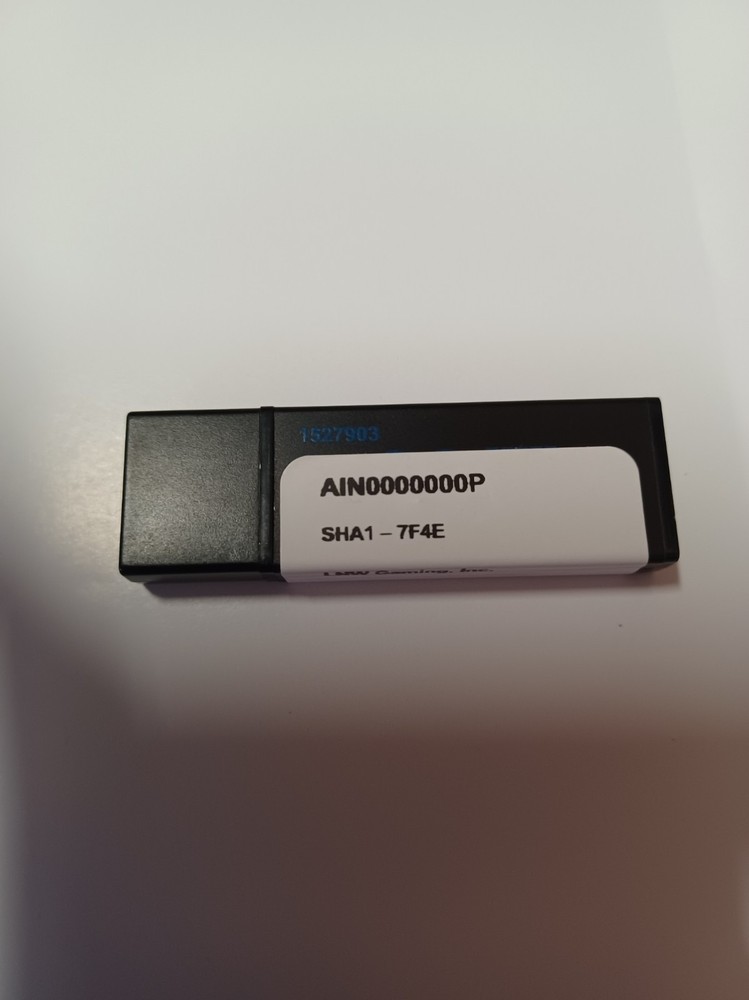 Scientific Games / Light & Wonder AIN0000000P Software Loader OEM