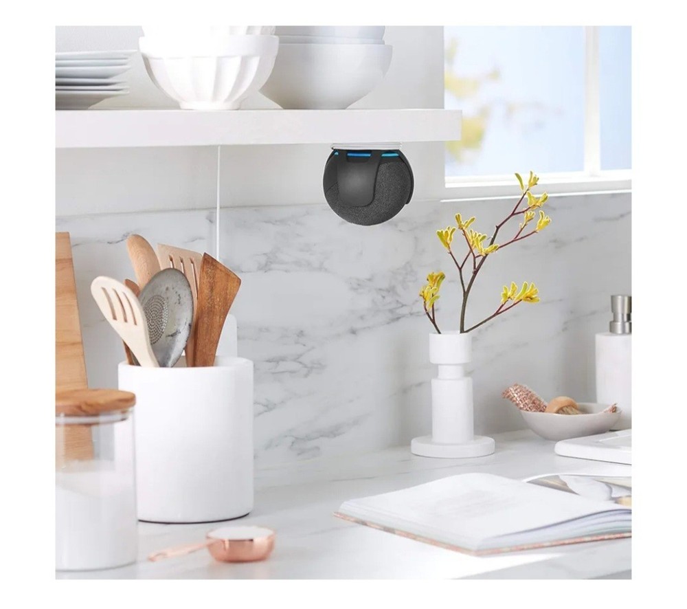 Echogear MOUNT - WHITE FOR THE AMAZON ECHO DOT (4TH GEN) No Hardware