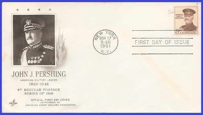 USA5 #1042A U/A ARTCRAFT FDC   John J. Pershing