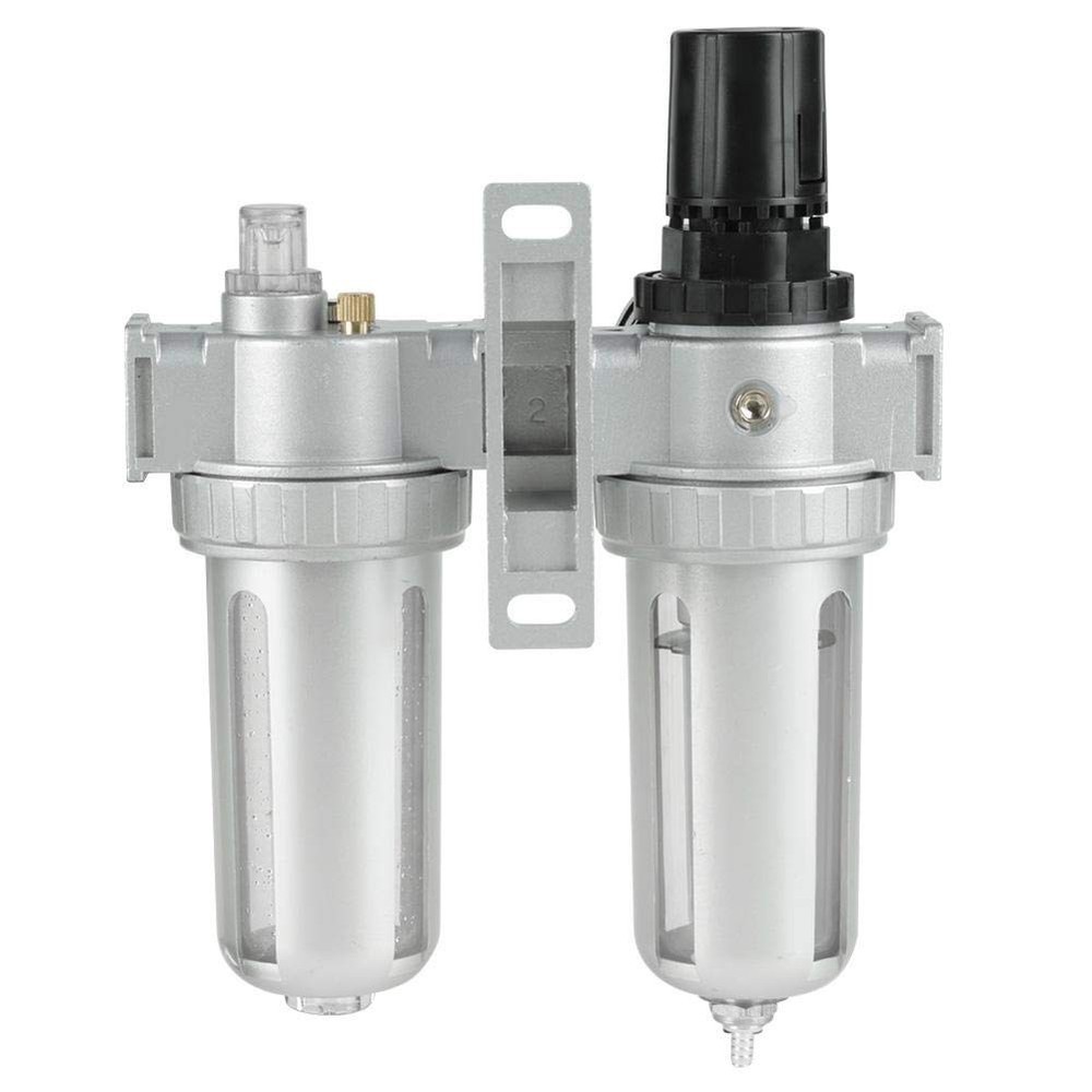 Air Filter Regulator Moisture Trap Compressor 1/2 Oil Water Separator for Tool