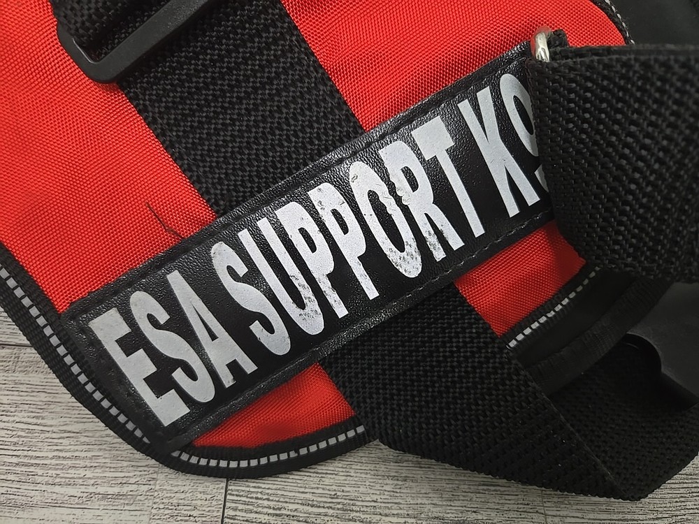 Baskerville Ultra Muzzle Black Size 5 with ESA Support K9 Vest XXL