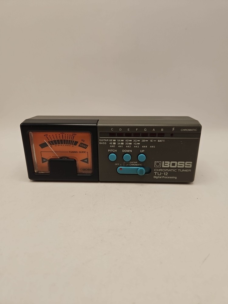 Boss Chromatic Tuner TU-12 Digital Processing Multi Instrument Tuner
