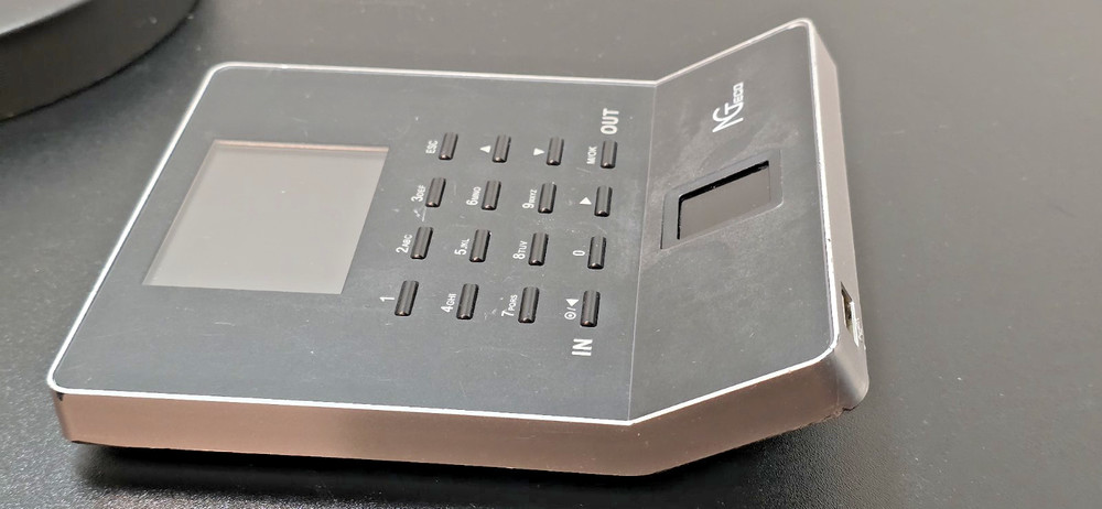 NGTeco Biometric Fingerprint Time Clock Attendance System USB Employee Punch