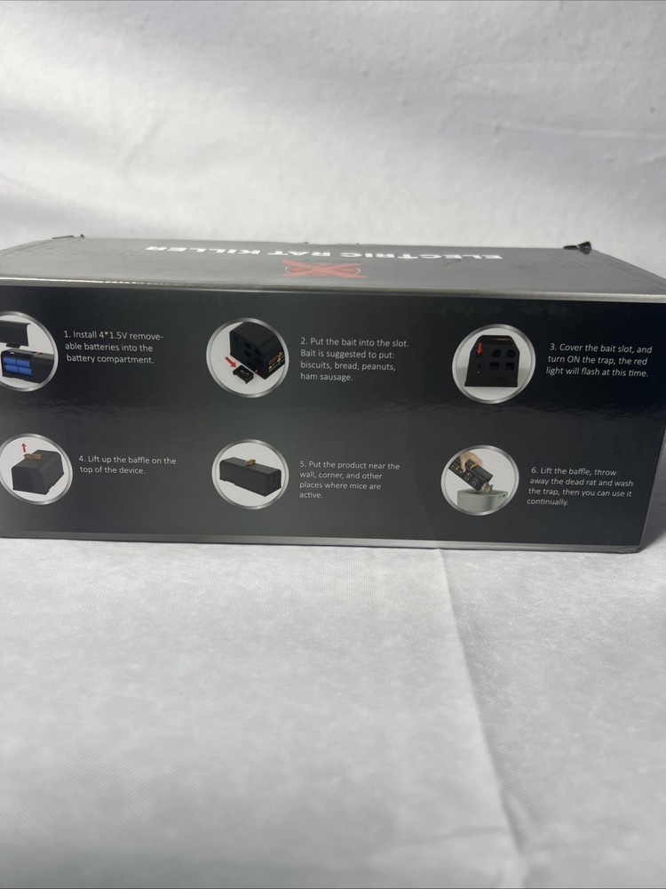 X-PEST Electronic Rat/Mouse Killer Eliminate Rodents Bye Efficient Way Voltage