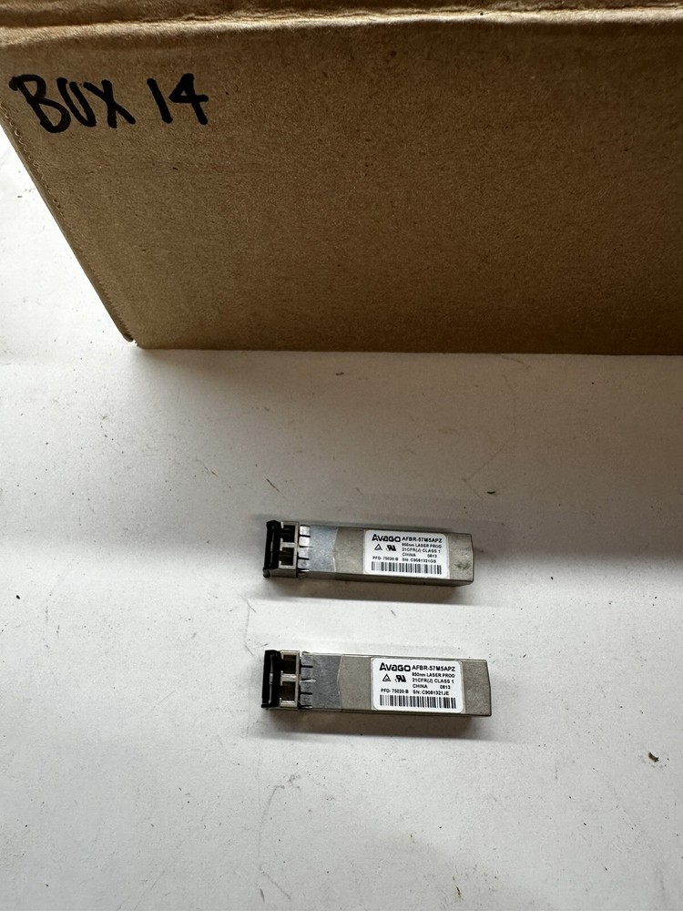 AVAGO AFBR-57M5APZ Laser prod Class 1