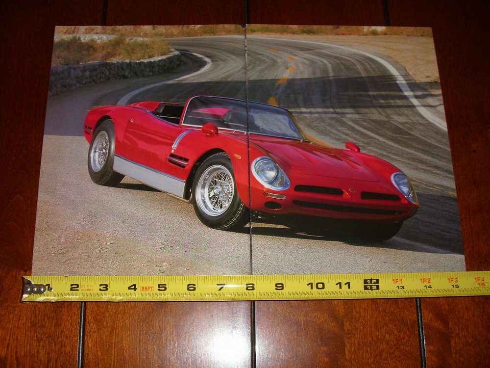 1968 BIZZARRINI 5300 SPYDER S.I. ORIGINAL1989 ARTICLE