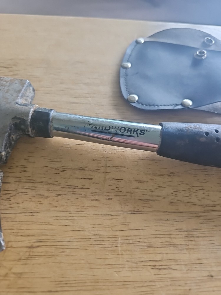 Yardworks Steel Hatchet Axe Tool With Sheath 13"