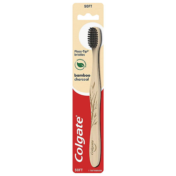 Colgate Bamboo Charcoal Toothbrush - Soft