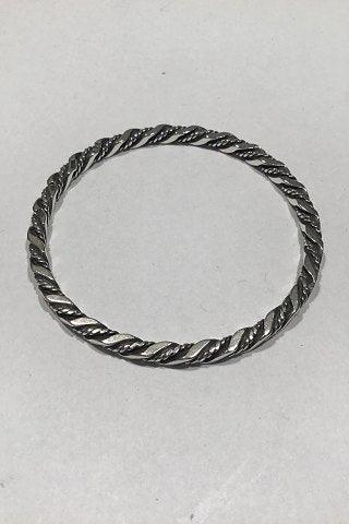 Georg Jensen Sterling Silver Bangle Bracelet No 17B