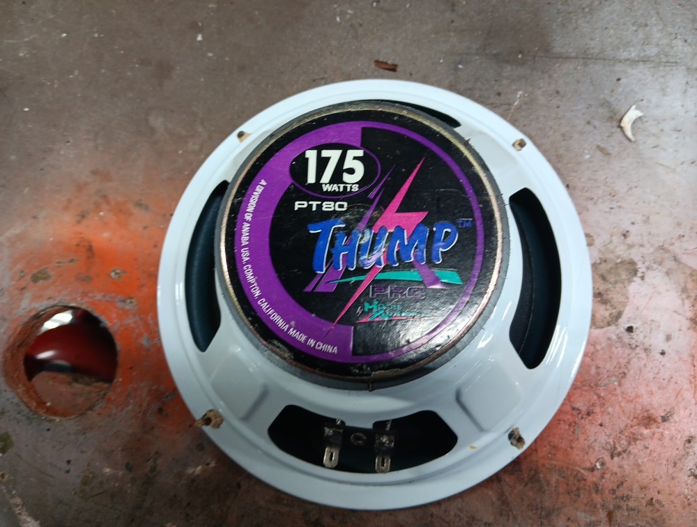 Thump Pro Arcade Speaker 8" 175w Pt80