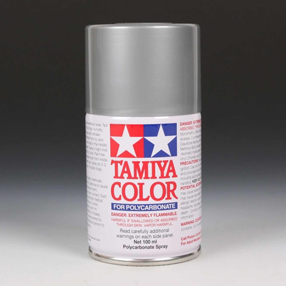 Tamiya Polycarbonate PS-12 Silver TAM86012 Lacquer Primers & Paints