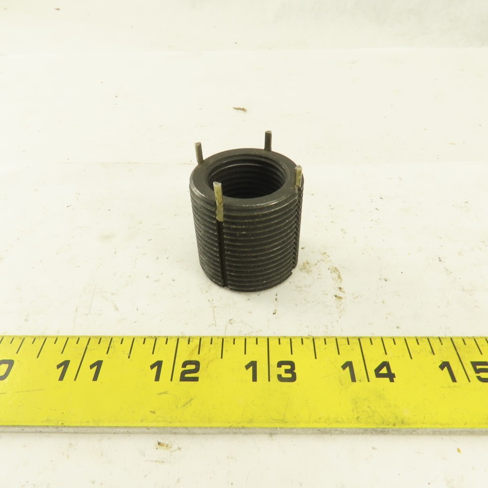 1"-12 Internal x 1-3/8"-12 External Thread Key Locking Thread Insert