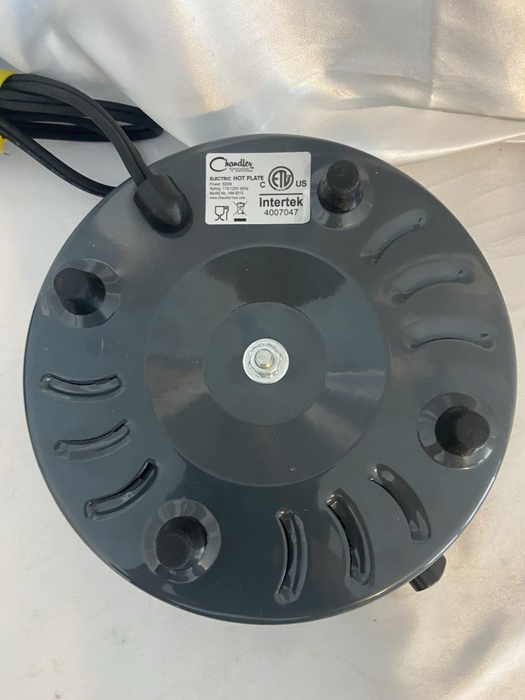 Chandler tool candle making hot plate