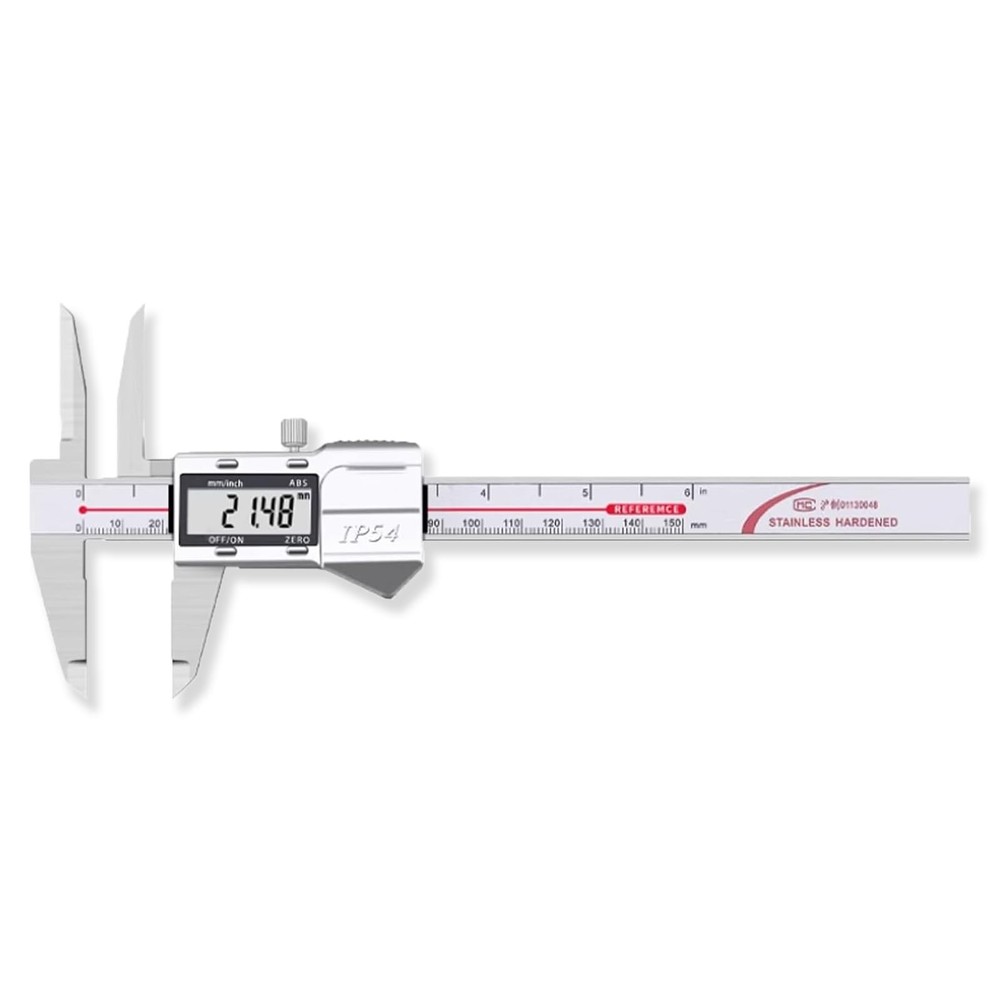 Long Upper Jaw Digital Caliper, Electronic Caliper Measuring Tool with Long U...