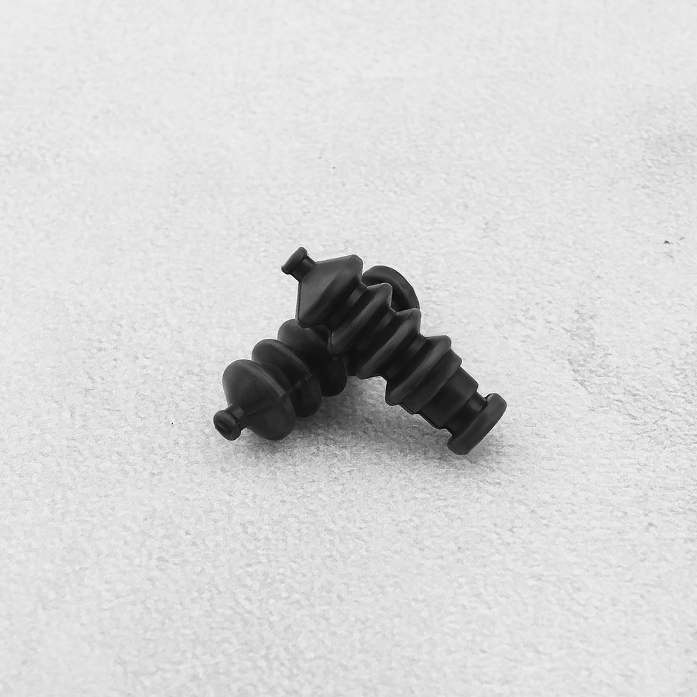 Create idea 5PCS Waterproof Push Rod Rubber Seal Bellow Protection Black