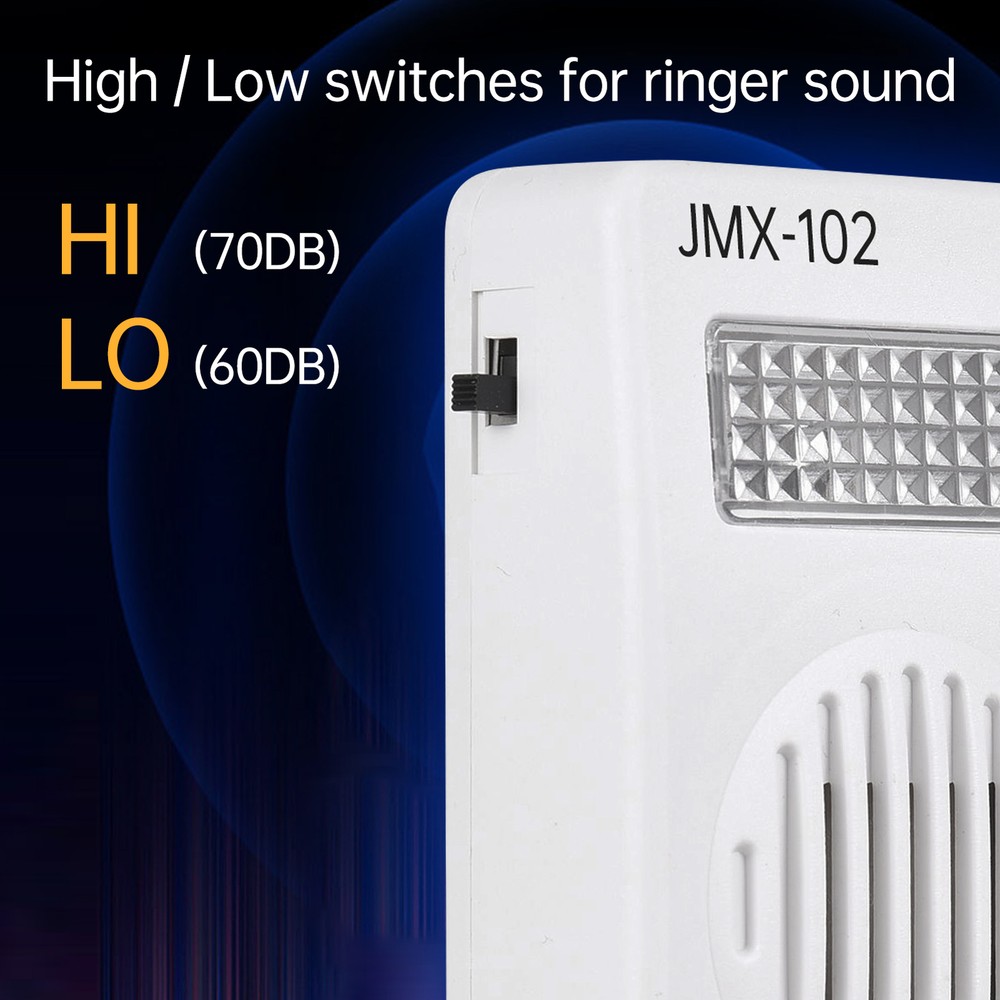 Loud Ringer Home Strobe Flasher Amplified S8A2