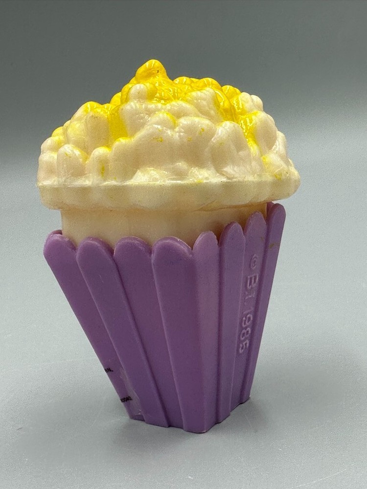 1985 Full Sealed POPCORN Vintage CANDY CONTAINER Bee International
