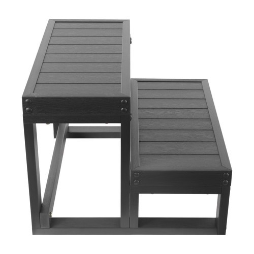 2-Steps Tub Steps Spa Steps Hot Tub Stairs Ladder Floorstanding ﻿Rectangular