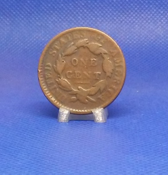 1817 Coronet Head Large Cent Penny - Circulated Condition