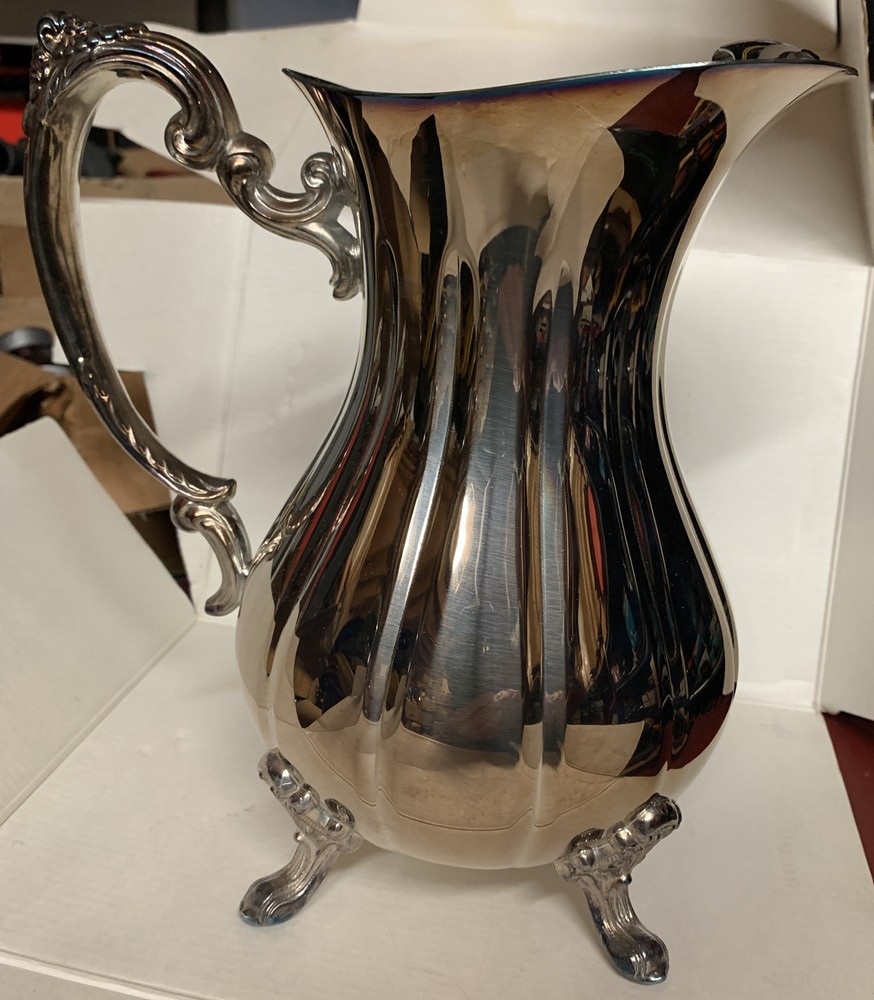 Vintage - Sheffield Silver (plated) Water Pitcher #8506
