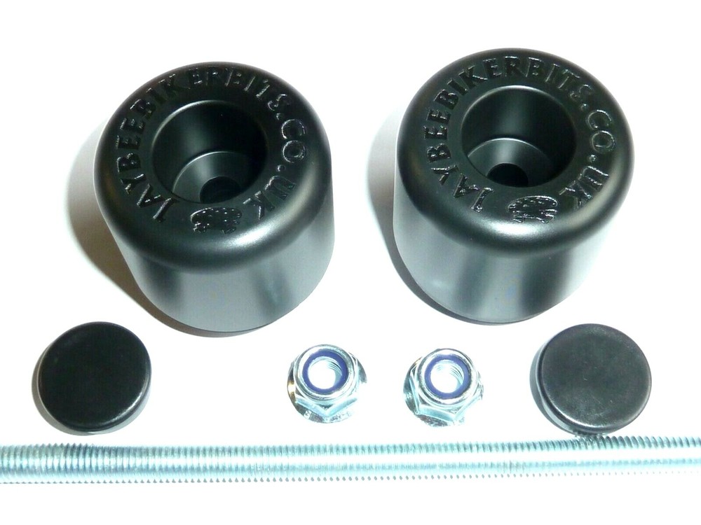 BMW K1200S FRONT WHEEL CRASH BOBBINS BUNGS PADS SAVERS PUCKS KNOBS PROTECTOR