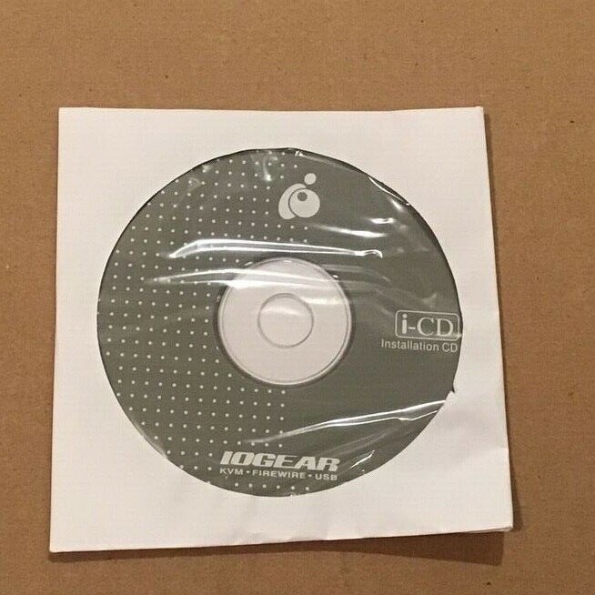 Iogear installation CD (KVM Firewire USB)