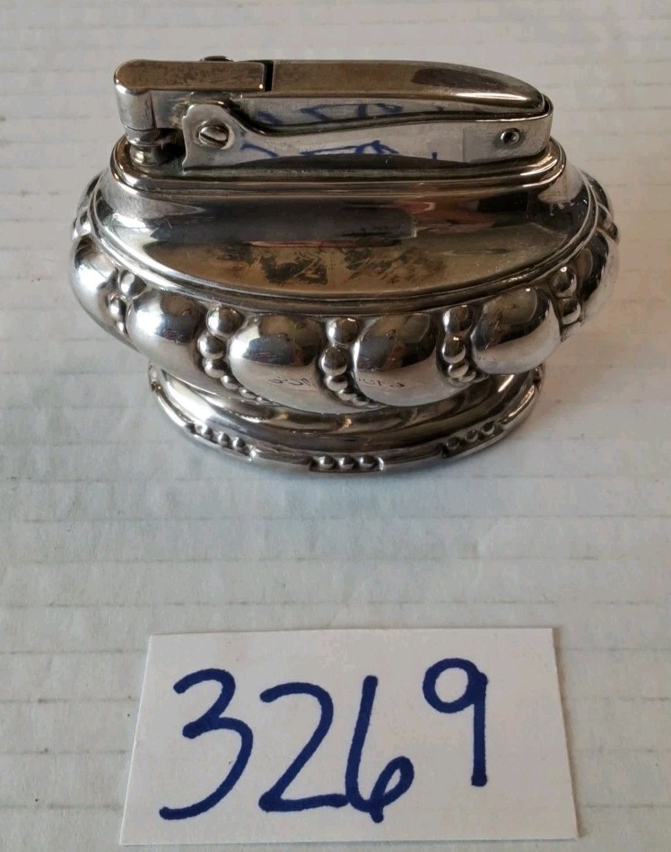 Vintage Ronson CROWN Silver Lighter