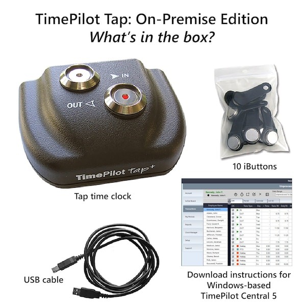 Timepilot 4880 Portable Time Clock System Starter Kit