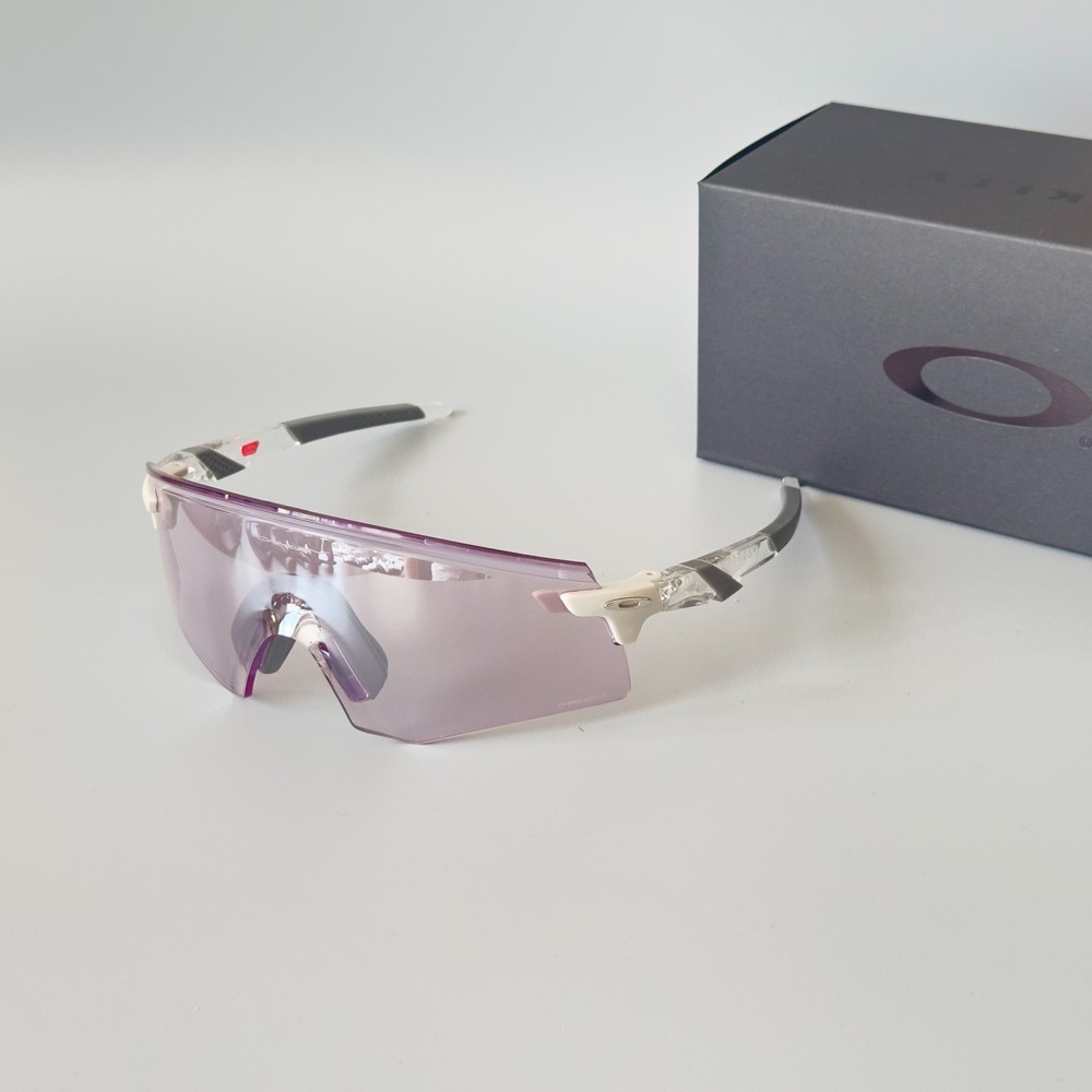Oakley Encoder OO9472 Sunglasses Polished Clear Prizm Lowlight w/case