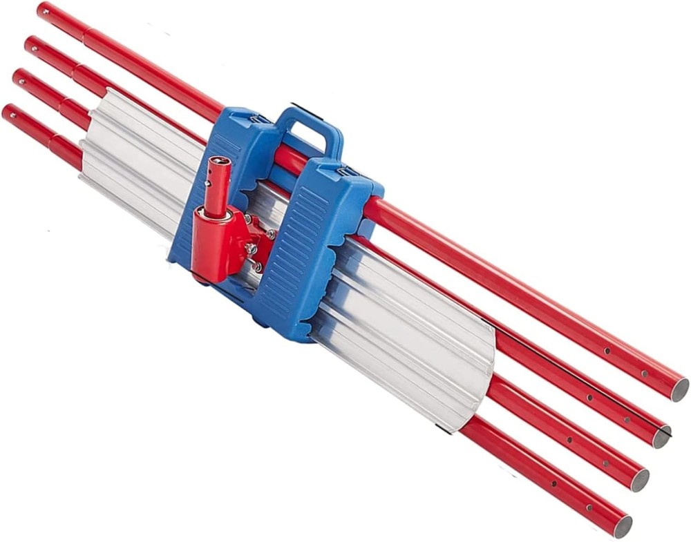 Bulls Float 36"x8" Concrete Trowel Float w/ 4 Float Handle Bracket Concrete Tool